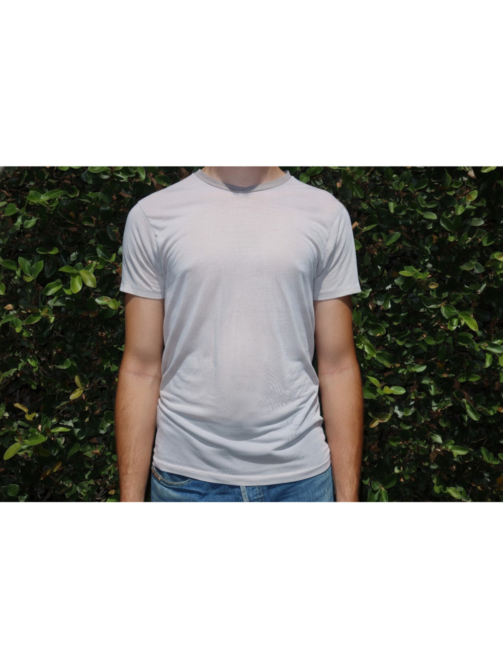 VTG 80's Blank Paper Thin 50/50 Distressed Thrashed Ringer T-Shirt Men's L